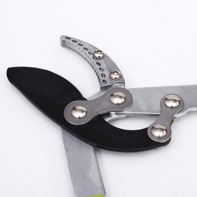 China PS003 Anti-Slip Handle Garden Shear Prevent Slippery Hand Adjustable Garden Branches Shears for sale