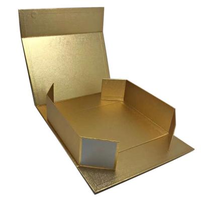 China Cardboard Luxury Big Cosmetic Packaging Box Folding Gold Black Rose Gold for sale