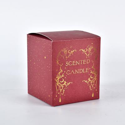 China Personalized Cardboard Gift Packaging Carton For Fragrance Candle for sale