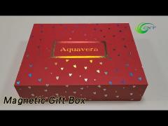 Chocolate Magnetic Gift Box Paperboard Folding Lid With Custom Printed