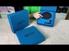 Blue Magnetic Gift Box With Foam