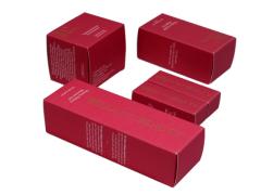 Solid Red different size beauty boxes