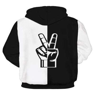 China Breathable Digital Printing 2013 Hooded Long Sleeve Plus Size Leisure Sports Lover Fall Fleece Christmas Sweater S for sale