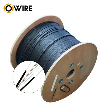 China Outdoor Duct And Aerial 2 Core Fiber Optic Cable , GYXY 12 Core Fiber Optic Cable for sale