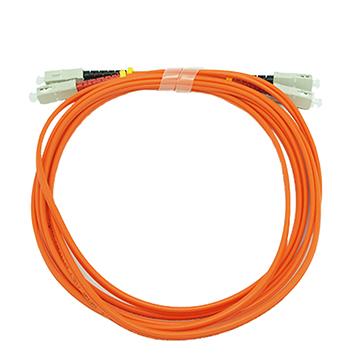 China Outdoor Communication Color Code SC UPC LC UPC SM Dx Fiber Optic Patch Cord 1M for sale