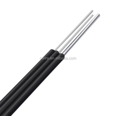 China Gtx tc8S 4 Core Single Mode Self Support Outdoor Armored Self Support Aerial Central Tube Fiber Optic Cable for sale