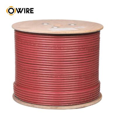 China Custom red xlpe 6mm 6mm2 spool photovoltaic solar PV cable wire 500m for solar panel 4mm2 for sale