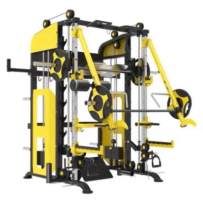 China Eco-friendly Home use gym smith machine Gym equipment multi functional Trainer with Smith machine/Jammer Arm System for sale