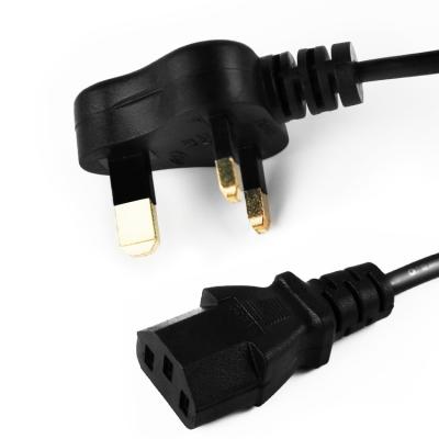 China Consumer electronics AU wholesale 2.5A 250V power socket extension power cord UK female power cord suitable for electrical equipment set-top box comput for sale