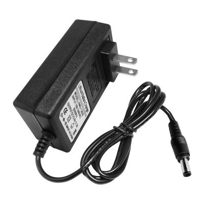 China High efficiency long life and high reliability provide 3 string 12.6V2A lithium battery charger 18650 constant current constant voltage lithium flashlight AC adapter for sale