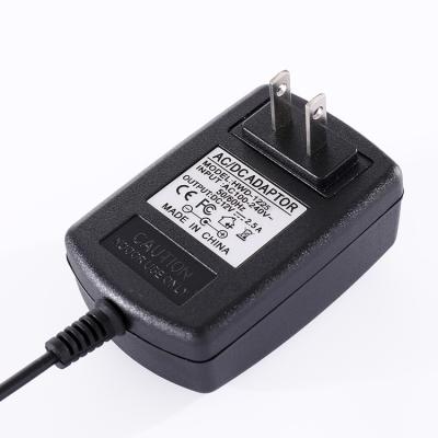 China Hot Selling High Efficiency And High Reliability Long Life Product Black 12v2.5a Power Adapter 12v AC Adapter For Table Lamp LCD Monitor Network Hardware for sale