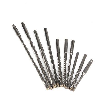 China 5-16mm Concrete Long Double SDS Drill Bit 160mm SDS Grooved Brick And Stone Hammer Drill Bit for sale