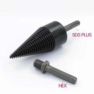 China Wood Hearing Wood Drilling Splitting Cone For Household Electric Drill Electric Hammer Water Drilling Machine for sale