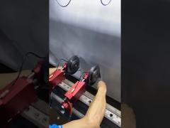 pneumatic paper slitting balde assembly