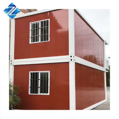 中国 Luxury Modern Two Storey Container House Prefabricated Homes 販売のため