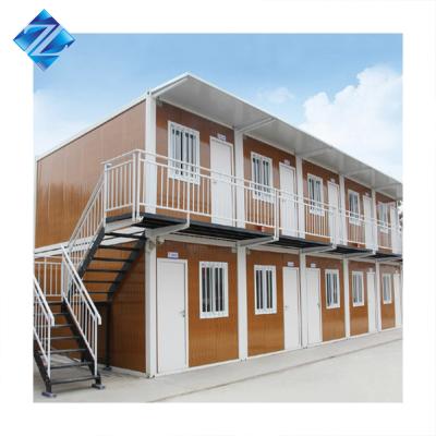 Cina Flat Pack Two Storey Container House 6m 12m in vendita