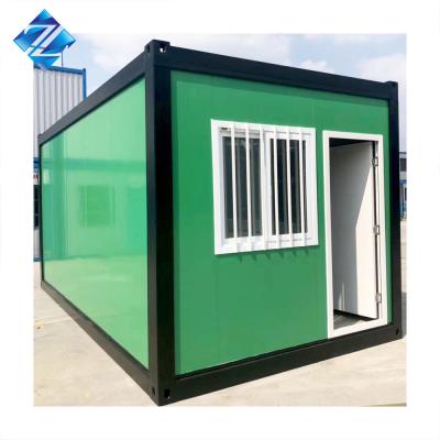 Cina Flat Pack Prefab Container Van With Roof in vendita