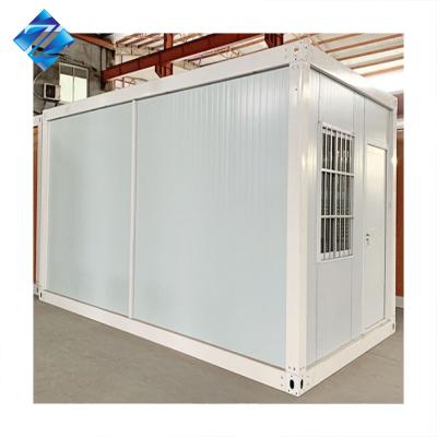 China Steel Foldable Prefab House Fast Assemble Flat Pack zu verkaufen