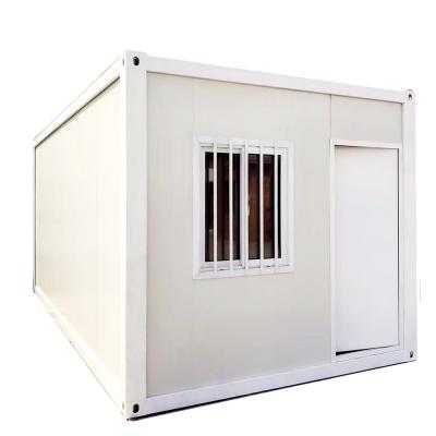 China 20FT White Expandable Foldable Container House Prefab zu verkaufen