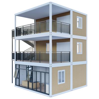 Cina 2 Story 3 Storey Container House Prefabricated  20/40ft in vendita