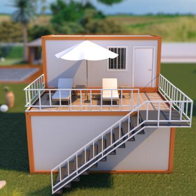 Cina Quick Assembly  Two Storey Prefab Container House Modular in vendita