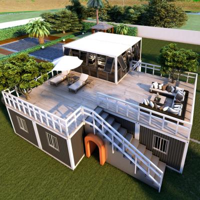 China 20FT Foldable Container House For Residence 2 Stories zu verkaufen