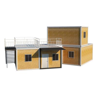 Cina Portable Container Home 20ft Fold Out Modular Cabin in vendita