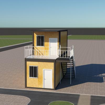 中国 Home Double Storey Container Office 40 Feet 20 Feet 販売のため