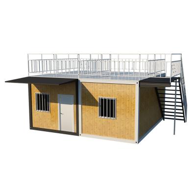 China Economische modulaire containers nemen de trap 3 slaapkamer plan frame Te koop