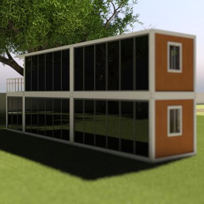 Cina 20ft 40ft Two Storey Container House Luxury  Prefab in vendita