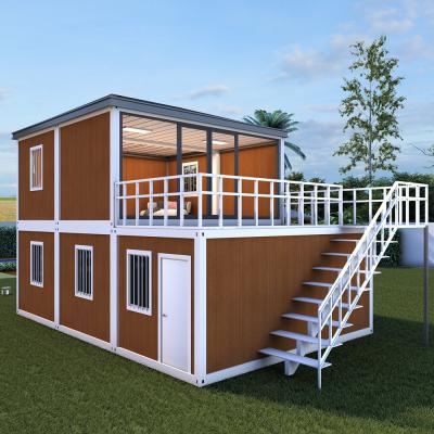 中国 Quick Installed Two Storey Container House Tiny 販売のため