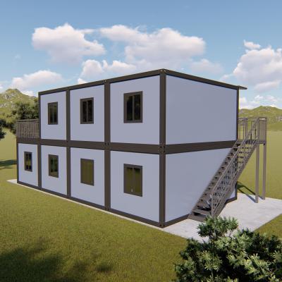 Китай Double Storey Container House 2 Storey Container Home 40ft For Sale продается