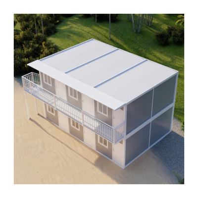 中国 Double Story Container Home 2 Storey Container Van House Design 販売のため