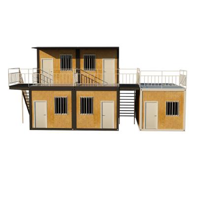 China Fast Assembly Prefab 20ft Flat Pack Container 20 Foot Container House zu verkaufen