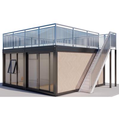 China House 40ft Flat Pack Containers Detachable House à venda