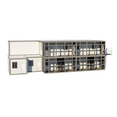 China Modular Flatpack Container House Accommodation Prefabricated 20FT 40FT zu verkaufen