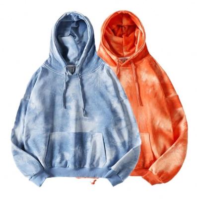 China Custom Hot Sale Cotton Tie Dye Hoodie Unisex 100% Clothing Sweatshirts Sweatshirts Sweater Sudadera for sale