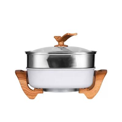 China Fashion design household hotel aluminum non-stick hot pot multi-functional household appliances for sale