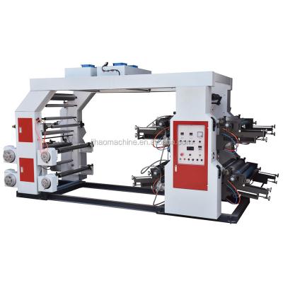 China Machinery Repair Shops 4 Color PVC Shrink Sleeve Flexo Printing Machine for sale