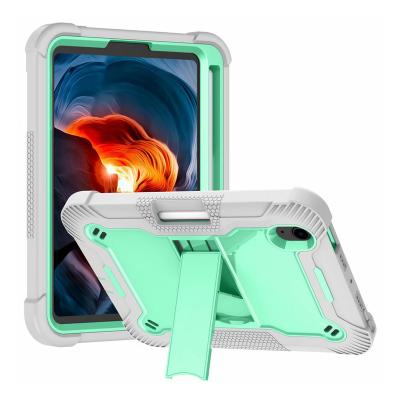 China Fall 2021 Newest Heavy Duty Shockproof Silicone Kickstand Protective Rugged Tablet Cover For iPad Mini Case 6 for sale