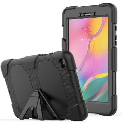 China Wholesale Heavy Duty Heavy Duty Silicone Tablet Back Cover Shockproof Case For Samsung Galaxy Tab A 8.0 T290/295 for sale