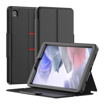 China 2021 Newest Smart Flip Leather Cover Wholesaler Business Leather Smart Cover For Samsung Galaxy Tab A7 Lite 8.7 T220 T225 Protective Case for sale