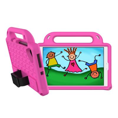 China Handheld Tablet Cover Stand Shockproof Drop Resistance Shell Holder Silicone Kids Proof 8.7 inch Tablet Case for Samsung Galaxy Tab A7 Lite SM-T220 T225 for sale