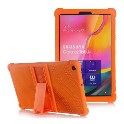 China Wholesale Resistant Colorful Shockproof Soft Silicone Tablet Back Cover For Samsung Galaxy Tab A7 10.4 Protective Case for sale