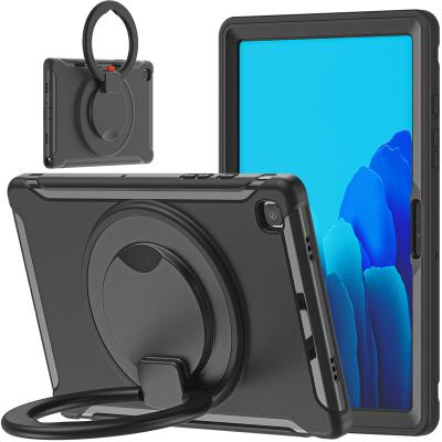 China Anti Shockproof Silicone Rugged Hand Holder Fall Resistant Protector 10.4 Inch Tablet Cover For Samsung Tab A7 T500 T505 Heavy Duty Case for sale