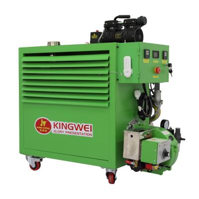 China Garment Shops Germany Car Repair Shop 40Kw Waste Engine Oil Heater for sale