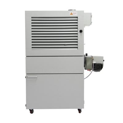 China Garment Shops Car Repair Shop Waste Oil Heater With 100L Vertical Oil Storage Tank for sale