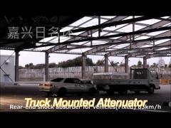 patent aluminum alloy collapsible traffic mounted attenuator hs-80w-lt