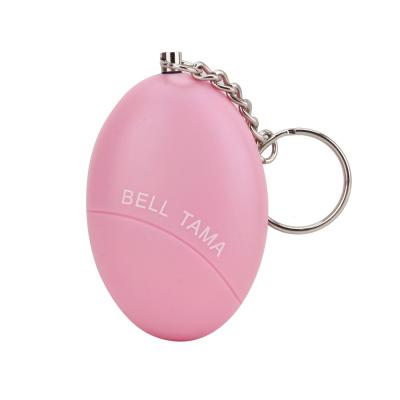 China Custom Color 130 DB Plastic Security Personal Alarm Keychains for Elderly, Women and Children for sale