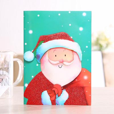 China Europe OEM Custom Song Christmas Promotion Hot Selling Gift With Music Module Merry Christmas Greeting Christmas Card for sale